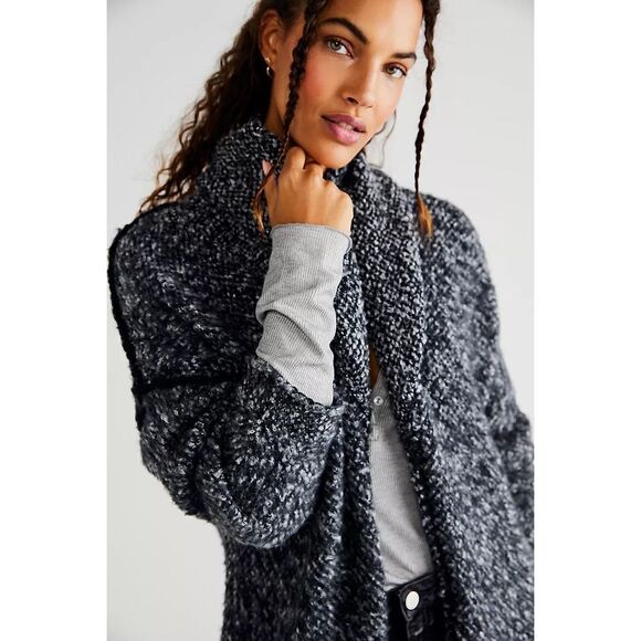 NWT Free People Moon Beam Solid Cardi Size XS retails $328 - Picture 2 of 11